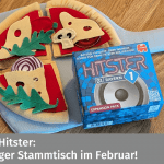 Pizza meets Hitster: Hitverdächtiger Stammtisch im Februar!