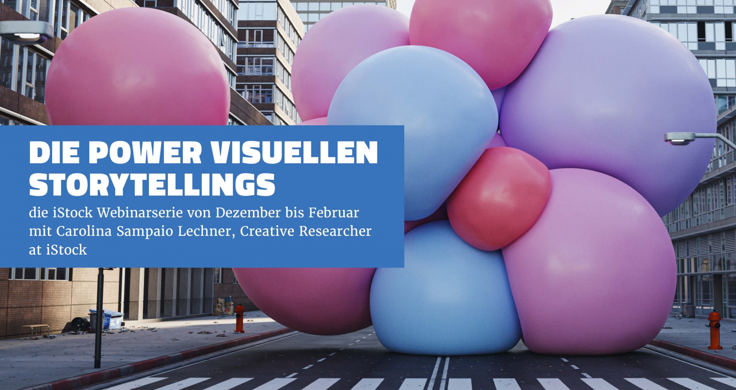 BVMC Webinar-Reihe "Die Power visuellen Storytellings by iStock"
