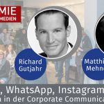 Snapchat, WhatsApp, Instagram - Social Media in der Corporate Communication - AUSGEBUCHT!