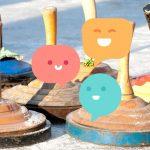 Februar-Stammtisch: Eisstock-Netzwerken – Sport und Ratsch