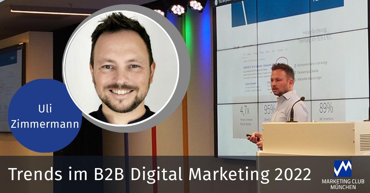 Trends im B2B Digital Marketing 2022
