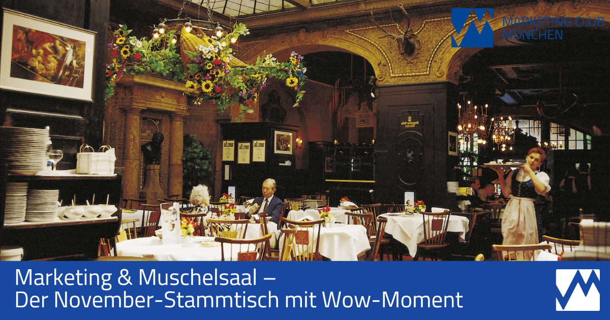 Marketing & Muschelsaal – Der November-Stammtisch mit Wow-Moment